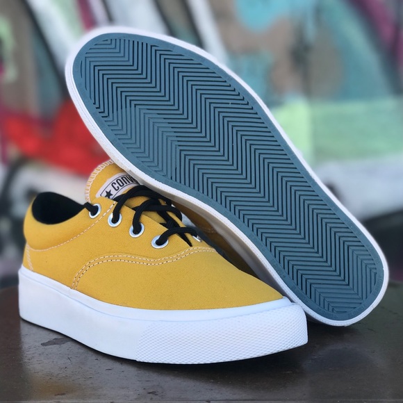 Wmns Converse Skid Grip CVO Ox Gold Dart Sneakers - Picture 5 of 10